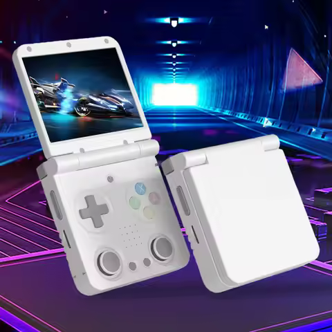 Foldable Retro Handheld Game Console 3.4 Inch IPS Screen (TF Card Is Not Included) 3000mAh Battery S