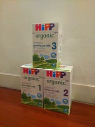 Hipp Organic combiotic 喜寶有機牛奶粉  喜寶1號初生牛奶粉800g 喜寶2號奶粉800g 喜寶3號奶粉 600g