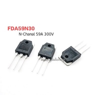 FDA59N30 59N30 Mosfet N-chanal 300V 59A TO-3P 1 Piece
