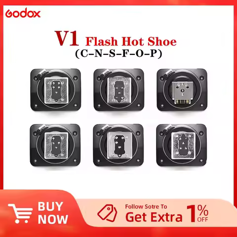 Godox Speedlite V1 V1C V1N V1S V1F V1O V1P Flash Hot Shoe Replace Accessories