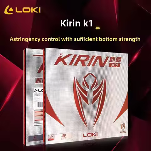LOKI Kirin K1 friction-type table tennis racket cover rubber, high elasticity sponge rubber sheet