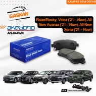AKEBONO Rocky Raize AN-844WKI Front Brake Pads