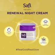 Safi Age Defy Renewal Night Cream 20 gr / safi age defy krim malam penuaan / anti aging/ krim keruta