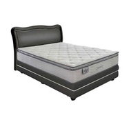 KINGKOIL SPINE SUPPORT QUEEN SIZE MATTRESS W/BEDFRAME &amp; HB