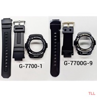 bip strap Aksesori ❀CASIO G-SHOCK BAND AND BEZEL G7700 G7710 100% ORIGINAL