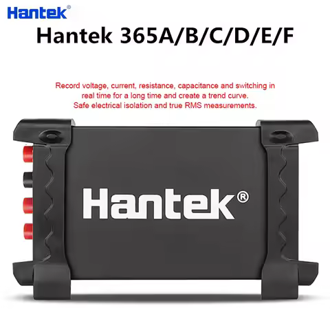 Hantek Digital Data Logger Recorder 365A 365D 365F PC USB Bluetooth Wireless Virtual Multimeter With
