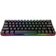 DIERYA DK63 Wireless 60% Mechanical Gaming Keyboard True RGB Backlit Bluetooth 4.0 Wired LED [Ready Stock]