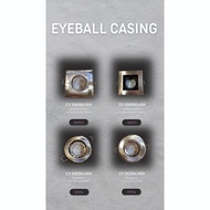Eyeball Casing Silver Color MR16 Holder