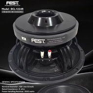 Fest Bcl 1224R Component Speaker Fest 12inch Coil 4 ComponentOriginal