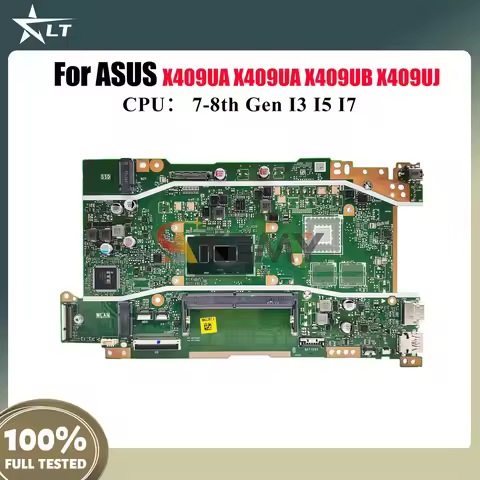 X409UA Laptop Motherboard For ASUS VivoBook X409UJ F509U X409UA X409UB F409U A409U A509U X409U Mainb