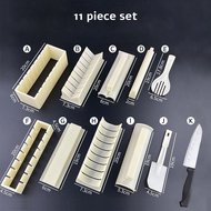 11Pcs/Set sushi maker sushi mould 壽司模具 acuan sushi sushi mould set acuan sushi murah set