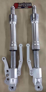 Front shock aerox silver (spyker)