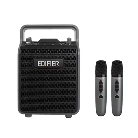 Edifier PP205S Portable Bluetooth Speaker with Karaoke Mic Bass Boost & Outdoor Sound