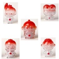 Sanrio Unbox Mini Figures 紅色刨冰水怪 Hangyodon 大口仔 Keroppi PC狗