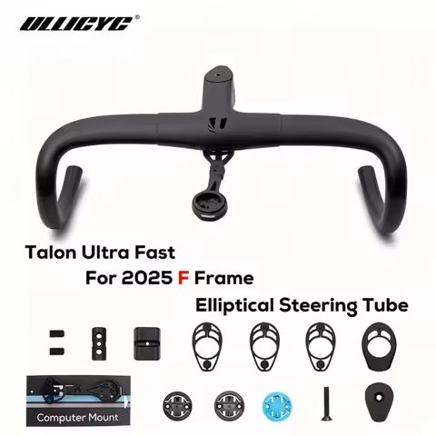 ULLICYC Talon Ultra Fast Carbon Fiber Handlebar (Toray T1000) | 60% Stronger Ultra Light 300g for 20