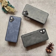 [LEATHER CASE] Samsung A06 5G Case | Sheepskin Texture Case | SamsungA06 5G Casing | Samsung Galaxy 