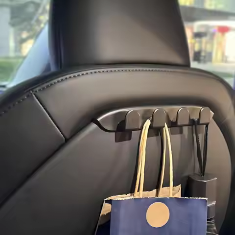 Seat Hooks Hanger for Tesla Model Y 2026 Juniper Model 3 Highland Accessories Headrest Organizer Hoo