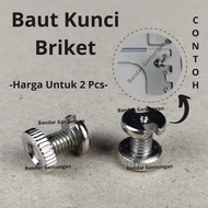 Briquette Bolts Spearpat Briquette Lock Bolts Briquette Lock Bolts Assorted Briquette Locks - BKS A