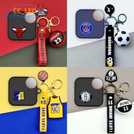 for Nothing CMF Buds 2 Case CMF Buds2 Plus Silicone Soft Case Cartoon Basketball Keychain Pendant Su