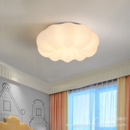 Cloud Light Children's Room Light Girl Bedroom Light Nordic Pumpkin Light White Cloud Light Creative