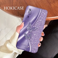 [257] Silicone Compatible Samsung A2 Core A01/ A01 Core/ Latest A03 Core Butterfly Glit/