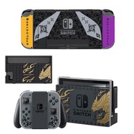 全新 Monster Hunter Rise Nintendo Switch保護貼 有趣貼紙 包主機2面+2個手掣) BYSNS0292