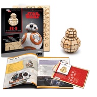 IncrediBuilds Star Wars BB-8 3D Wooden Model and DIY Puzzle for Adults and Kids. Ki-Gu-Mi Wooden Art. Christmas Gift Idea for Star Wars Fans.