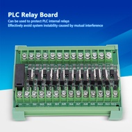 12-Channel PLC เครื่องขยายสัญญาณ Board แยกโมดูลรีเลย์ NPN อินพุตพีเอ็นพีเอาท์พุท DC12-36V