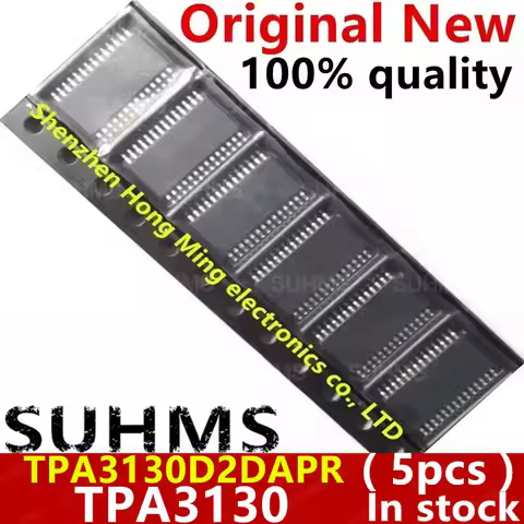 (5piece)100% New TPA3130D2 TPA3130D2DAPR TPA3130 TSSOP32 Chipset