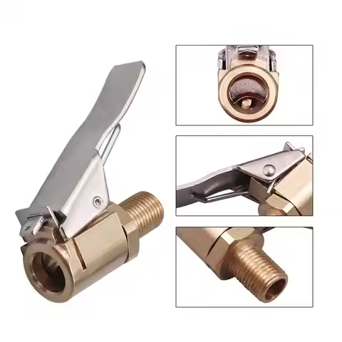 Tire Pump Nozzle Car Iatable Quick Connector Air Pump Thread Nozzle Car Tire Inflator Compressor Def