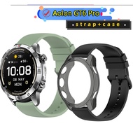 Aolon GT6 Pro case Screen protector Aolon GT6 Pro strap Silicone strap Aolon GT6 Pro Smart Watch str