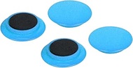 E-Value EMT-04BL Color Magnet, Large, Diameter 1.6 inches (40 mm), Pack of 4, Blue
