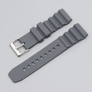 20mm 22mm Universal Rubber Watchband For Seiko 007 Water Ghost Strap Men Diver Silicone Sport Watch Band Bracelet for Citizen
