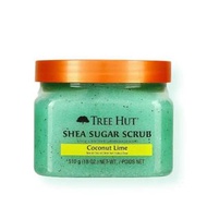 TREE HUT - 乳木果糖磨砂-椰子青檸 510g