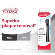 Colgate Proclinical B150 Charcoal Battery Powered Toothbrush/ Refill Valuepack 2s