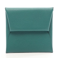 【二手】愛馬仕 HERMES 零錢包 Bastia Verso 孔雀石 Blue Atoll 孔雀石/Blue Atoll 其他 Bastia Verso 孔雀石/Blue Atoll