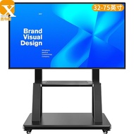 Xin Brown Mobile TV Stand (32-120inch) TV Cart Universal Floor-standing TV Stand Mobile Display Stand Mobile Trolley TV Floor-standing Stand