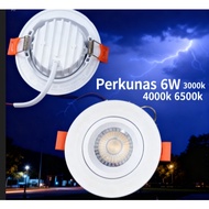 6W LED COB EYE BALL Downlight Round Recessed Ceiling Light Lampu Siling Tanam Jimat