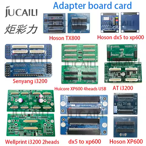 JUCAILI i3200/XP600/TX800/4720/5113 Adapter card for Senyang for Epson xp600/I3200/TX800 Eco Solvent