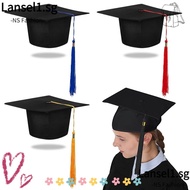 NS Mortarboard Cap, University 2024 Happy Graduation Graduation Hat, Unisex Graduation Season High School Degree Ceremony University Academic Hat