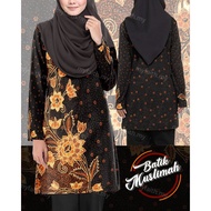 Baju Muslimah Batik Jersey Mu Tshirt Muslimah Jersey Flower Print Design Jersi Murah Loose Baju Jers