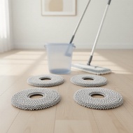 10pcs Mop Pads Replacement for ECOVACS DEEBOT X1 Omni/X1 Turbo/T20 Omni/T10 Omni/X2 Omni/T30S/N30 Pr