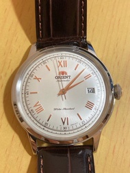 運作正常Orient Bambino 東方bambino 自動機械手錶 羅馬數字 + 日期顯示 Orient Bambino automatic watch date display