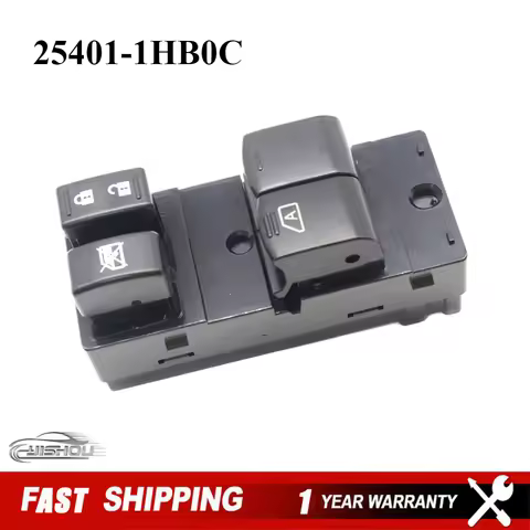 25401-1HB0C Electric Master Power Window Control Switches For NISSAN SUNNY VERSA NOTE MICRA K13 New 