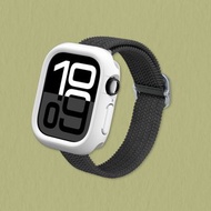 Apple Watch 10/11 邊框保護殼-經典白