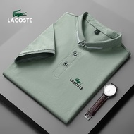 ! LAC0STE Polo Shirt Comfortable Polyester The New Men's POLO T-Shirt Women's POLO T-shirt