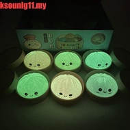 KSOUNLG11 Dumpling Squishy Toys, Luminous Slow Rebound Squishy Dumpling, Creative Glitter Pinch Cute
