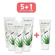 (Buy 5 Get 1 Free) Acuralle Aloe Vera Gel 98% Pure Aloe Vera Organic Therapeutic Grade Safe for Babi
