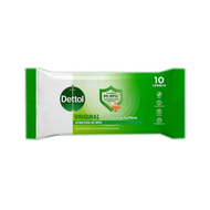 Dettol Wet Wipes 2in1 Skin & Surface Original Sensitive 10s / 50s