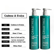 Crabtree And Evelyn Hilton Hotel Shampoo/Conditioner/Shower Gel/Body Lotion 443ml Toiletries Travel 